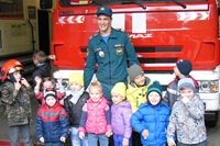 В 45 пожарно-спасательной части района Солнцево 19 октября пройдет «День открытых дверей»