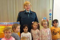 Занятие на противопожарную тематику в детском саду