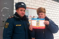 Инспекторы продолжают работу по предотвращению пожаров в жилом секторе