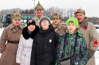 Экскурсия в военно-патриотический парк культуры и отдыха Вооруженных Сил России «Патриот» для членов приемных семей, проживающих в районе Солнцево