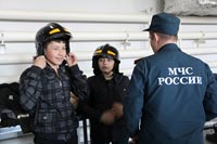 Среди школьников Западного округа прошла олимпиада по пожарной безопасности 