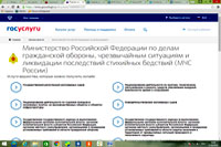 Госуслуги МЧС можно получить в электронном виде