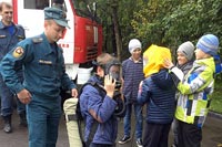 Интересная и познавательная встреча с пожарными в год Пожарной охраны