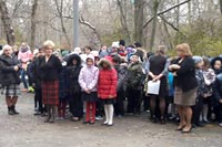 Учим учащихся правильно действовать во время пожара!