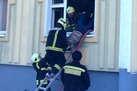 Пожар в жилом здании успешно ликвидирован!