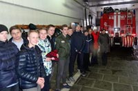 Познавательная экскурсия в 107 пожарно-спасательной части Западного административного округа