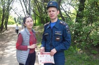 Сотрудники Главного управления МЧС России по г. Москве провели сезонную профилактическую акцию на акваториях города