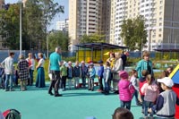 Учебная эвакуация в Кунцевском районе