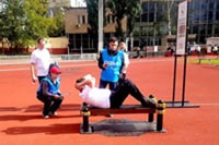 Огнеборцы столицы приняли участие в спортивном форуме ГТО