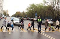 Внимание! Пешеходный переход в ЗАО!