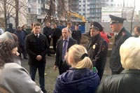 Член Общественного совета при УВД по ЗАО принял участие в отчете участкового уполномоченного полиции ОМВД России по району Проспект Вернадского перед населением