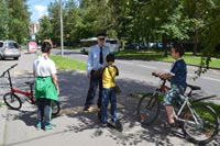 Внимание юным велосипедистам-скутеристам!