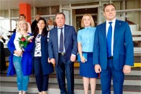 Старший помощник Солнцевского межрайонного прокурора г.Москвы Кулькова И.А. приняла участие в торжественной школьной линейке