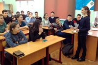 Полицейские провели уроки правового информирования для школьников района Кунцево