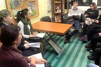 Центр «Доверия» в Тропарево встретил полицейских
