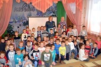 Занятие на противопожарную тематику в дошкольном отделении