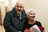 Встреча главы муниципального округа Солнцево В.С. Верховича с ветеранами Великой Отечественной войны - детьми блокадного Ленинграда