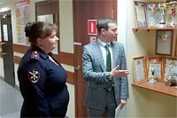 Член Общественного совета при УВД по ЗАО Иван Мельников проверил работу Изолятора временного содержания