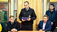 Член Общественного совета при УВД по ЗАО Алексей Сиванков принял участие в отчете участкового ОМВД России по району Дорогомилово