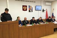 Заместитель начальника УВД по ЗАО принял участие в итоговом совещании ОМВД по району Раменки