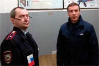 Член Общественного совета при УВД по ЗАО посетил с проверкой Изолятор временного содержания