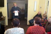 Занятие с посетителями дневного пребывания ТЦСО «Ново-Переделкино»