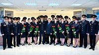 В УВД по Западному округу молодые сотрудники приняли присягу