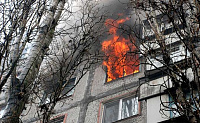 Если пожар в квартире, что делать?
